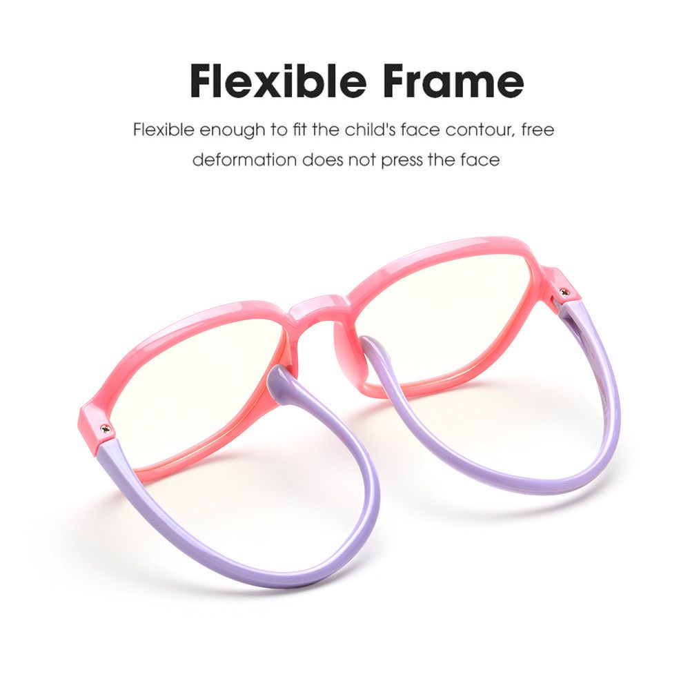 Kính Bảo Hộ Chống Tia Uv Gọng Silicon Mềm Linh Hoạt Cho Bé Trai Và Bé Gái
