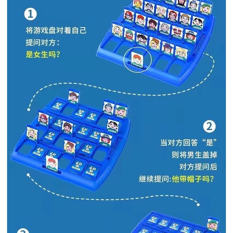 Bộ Thẻ Trò Chơi Tik Tok Influencer Guess Who I Am Hai Lớp Rèn Luyện Trí Thông Minh Cho Trẻ Em