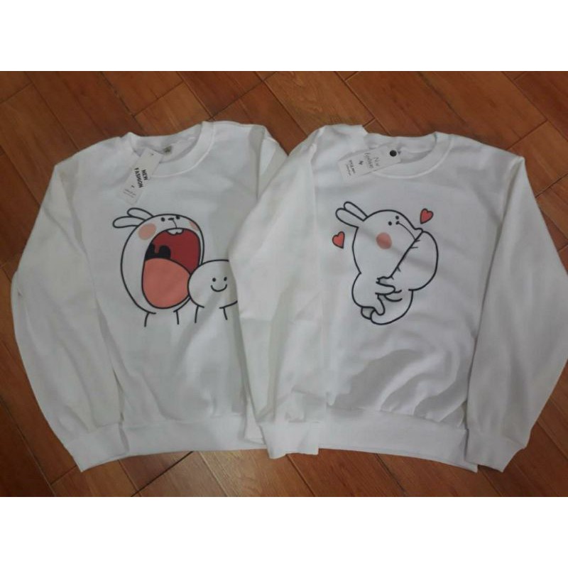 ÁO NỈ CẶP NAM NỮ THU ĐÔNG TAY DÀI | BigBuy360 - bigbuy360.vn