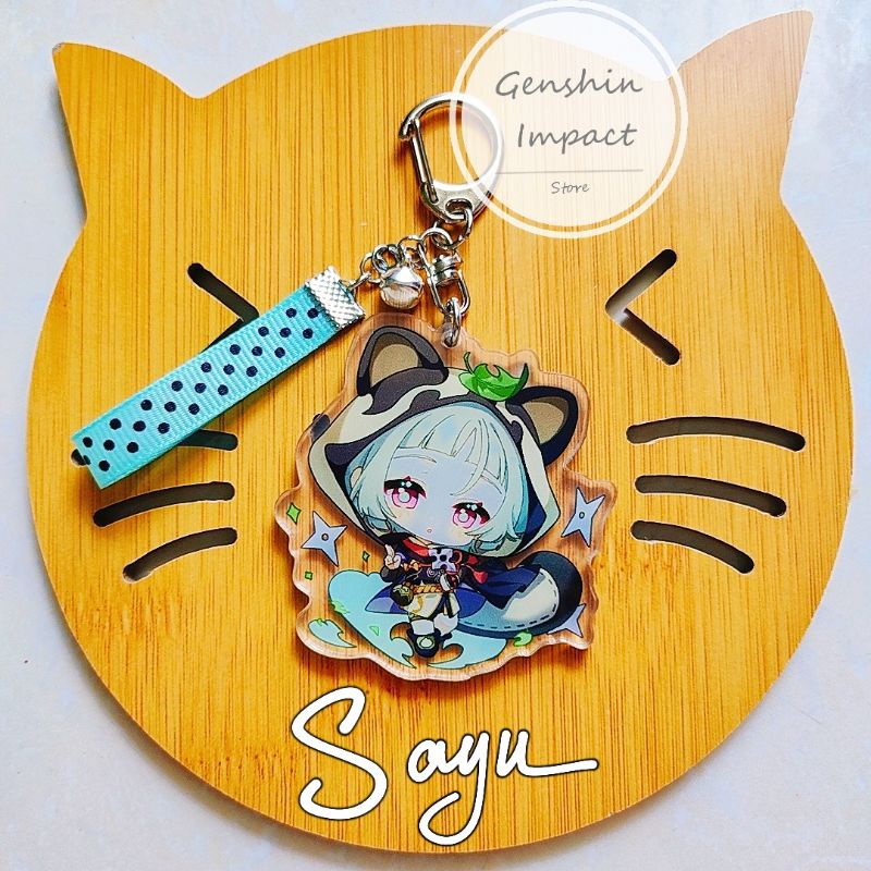 Sayu móc khoá game Genshin Impact M3 (in giữa acrylic)
