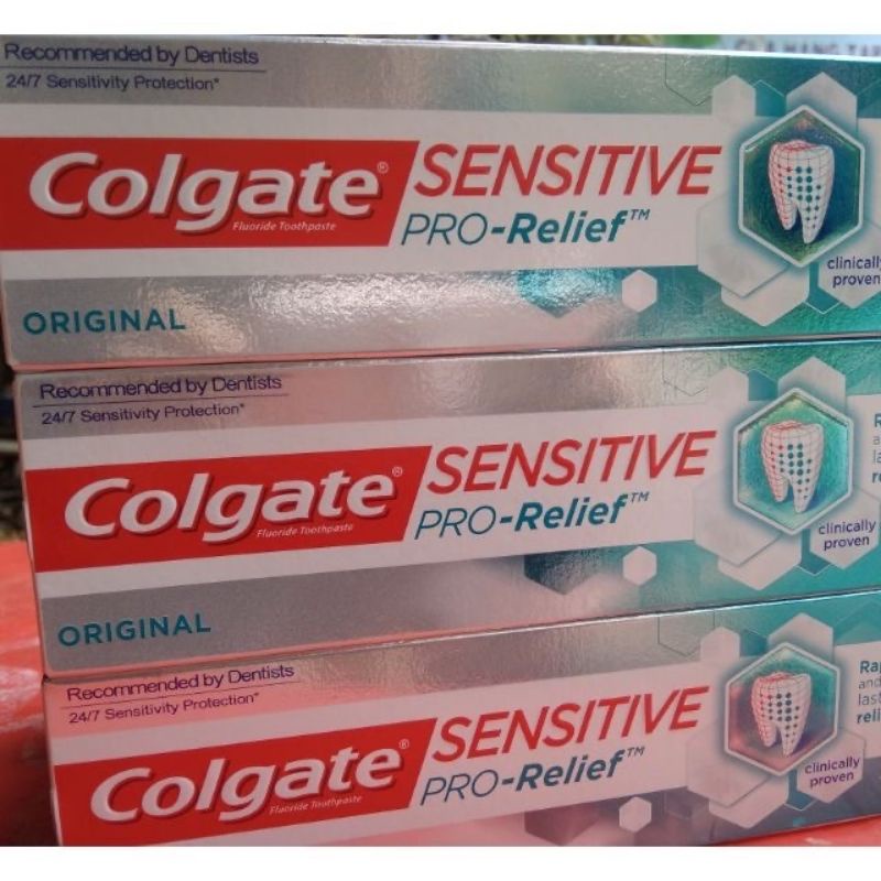 Kem Đánh Răng Colgate Sensitive Pro Relief ngăn ê buốt và bảo vệ toàn diện 110g/hộp