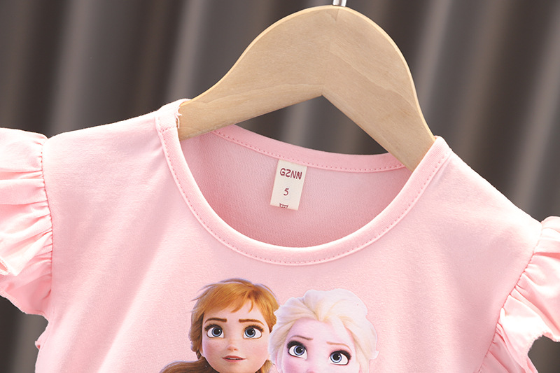 Đầm Hóa Trang Công Chúa Anna Elsa Trong Phim Frozen Cho Bé Gái