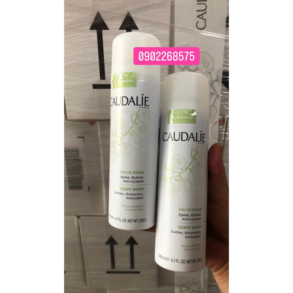 Xịt khoáng Caudalie 200ml, hàng chính hãng (đi air)