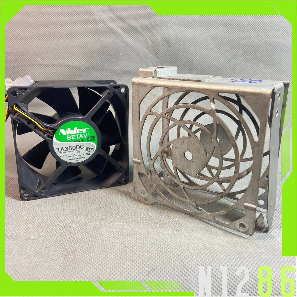 Quạt 9cm NIDEC BETA  V, 12 V 1 A, 12 W tăng áp , gió mạnh. TA350DC