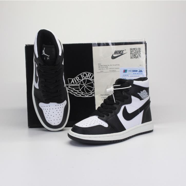 [FREE SHIP]🔥giày thể thao sneaker 🔥Air Jordan panda JD cao đen trắng cao cấp full  box JET2 Quyền_Sneaker