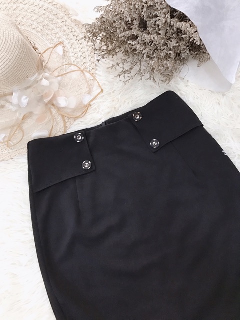 CHÂN VÁY BÚT CHÌ 4 KHUY ( ảnh thật trải thảm) | BigBuy360 - bigbuy360.vn