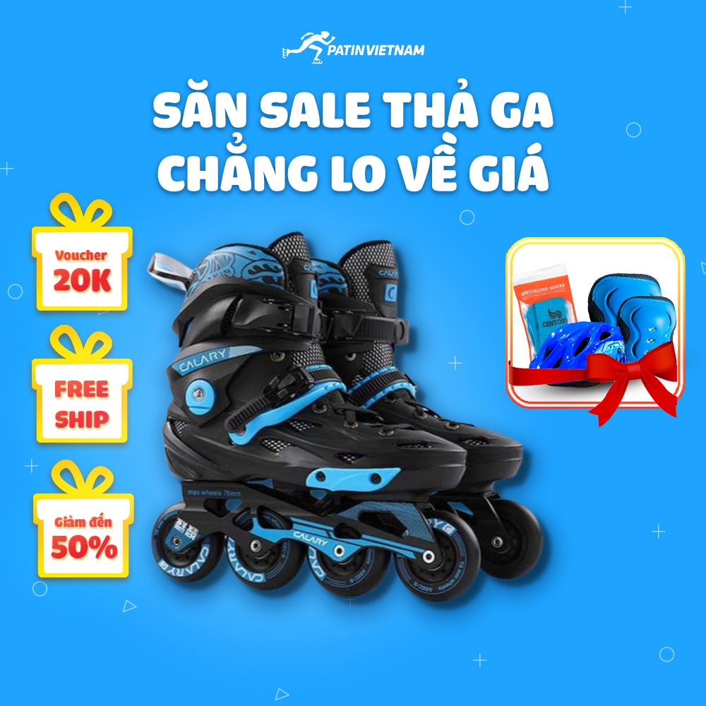 Giày patin Calary C9, giày patin người lớn cao cấp