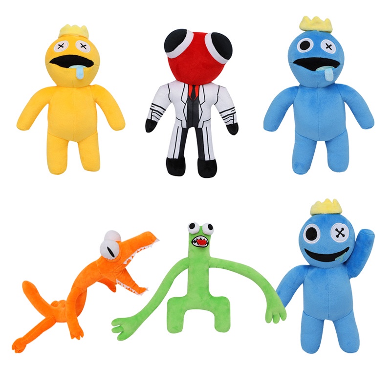 RAINBOW FRIENDS Roblox Thú Nhồi Bông Hình 30cm Màu Cầu Vồng Cho Bé