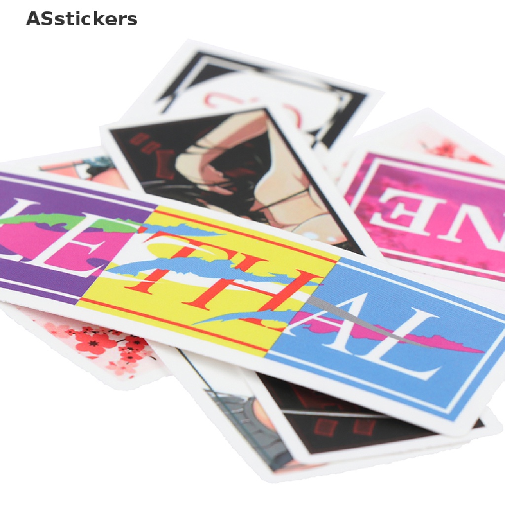 Bộ 50 Miếng Dán JDM Phong Cách Thời Trang Đa Ứng Dụng Cho Ván Trượt / Laptop / Xe Hơi