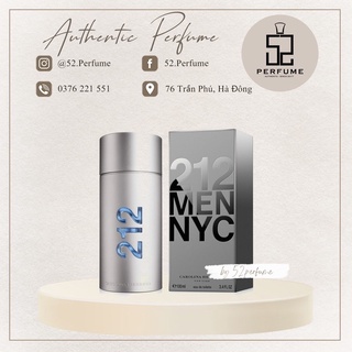 [MẪU THỬ] Nước hoa Nam Carolina Herrera 212 MEN NYC - 52.Perfume