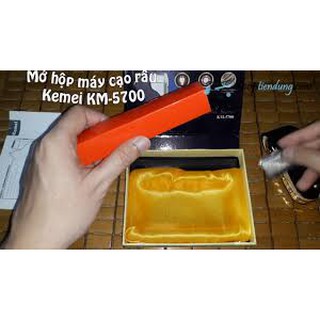 (Loại tốt) Máy cạo râu Kemei KM 5700.