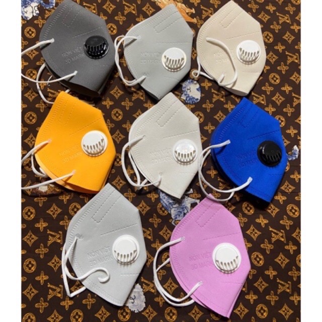 khẩu trang vải 3d có van thở cao cấp-đang sẵn hàng | BigBuy360 - bigbuy360.vn