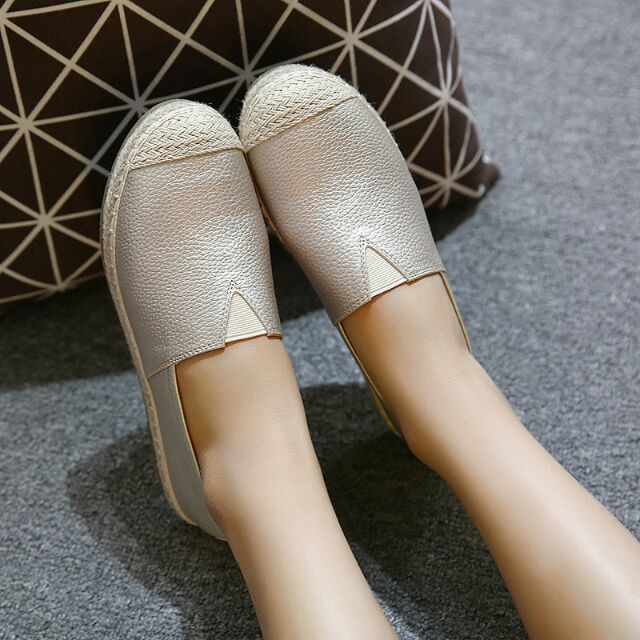 Giày slipon đế cói big size (oder) | BigBuy360 - bigbuy360.vn