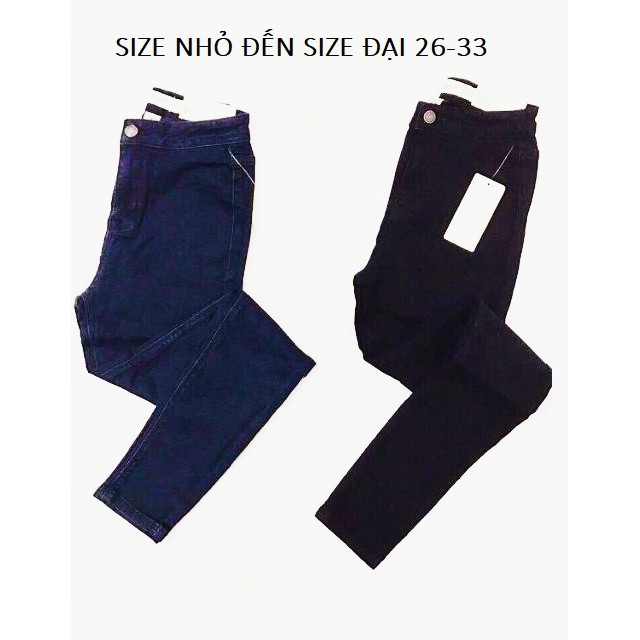 QUẦN JEAN NỮ LƯNG CAO ĐAI TRƠN SIÊU TÔN GÁNG ( CÓ SIZE ĐẠI 22GG TRƠN ) | BigBuy360 - bigbuy360.vn