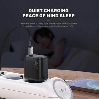 Cốc Sạc Nhanh 20W TOPK B210P Chính Hãng Bảo Hành 1 Năm