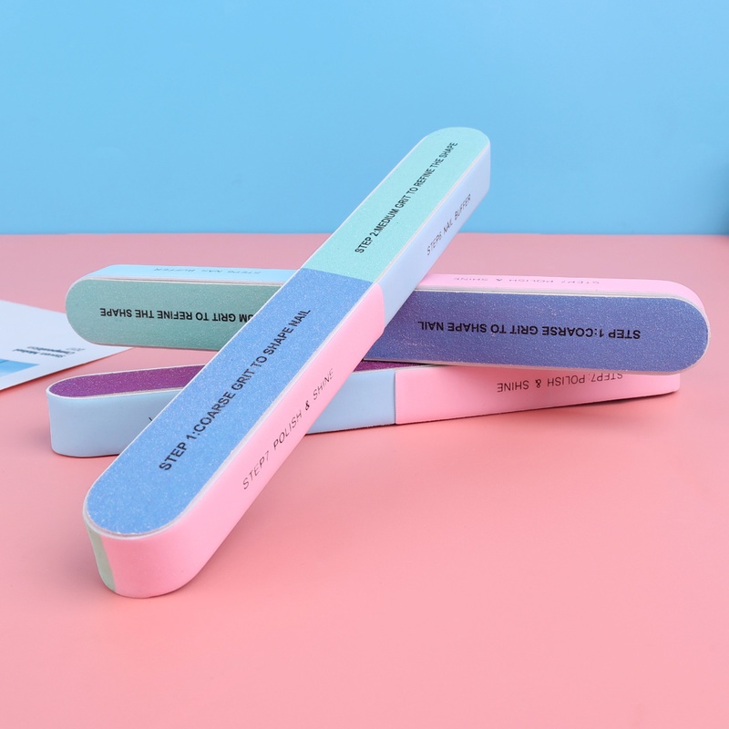 Dụng Cụ Đánh Bóng Móng Tay Sáu Mặt Chuyên Nghiệp Bền Bỉ