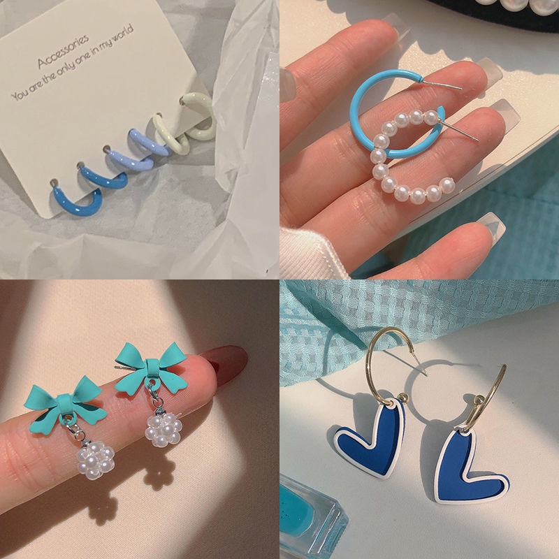 Khuyên tai nhiều kiểu dáng tùy chọn sành điệu trẻ trung cho nữ