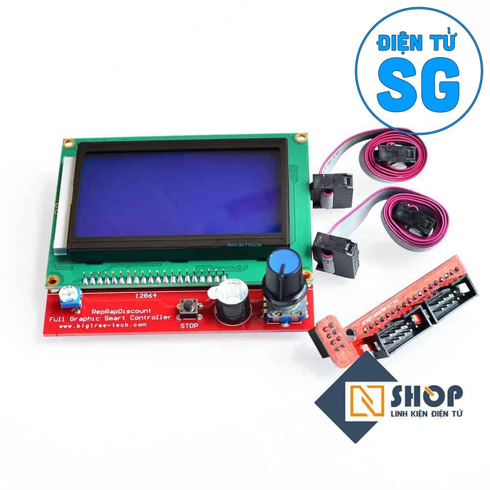 Màn hình LCD 12864 cho máy CNC, in 3D - FVWR