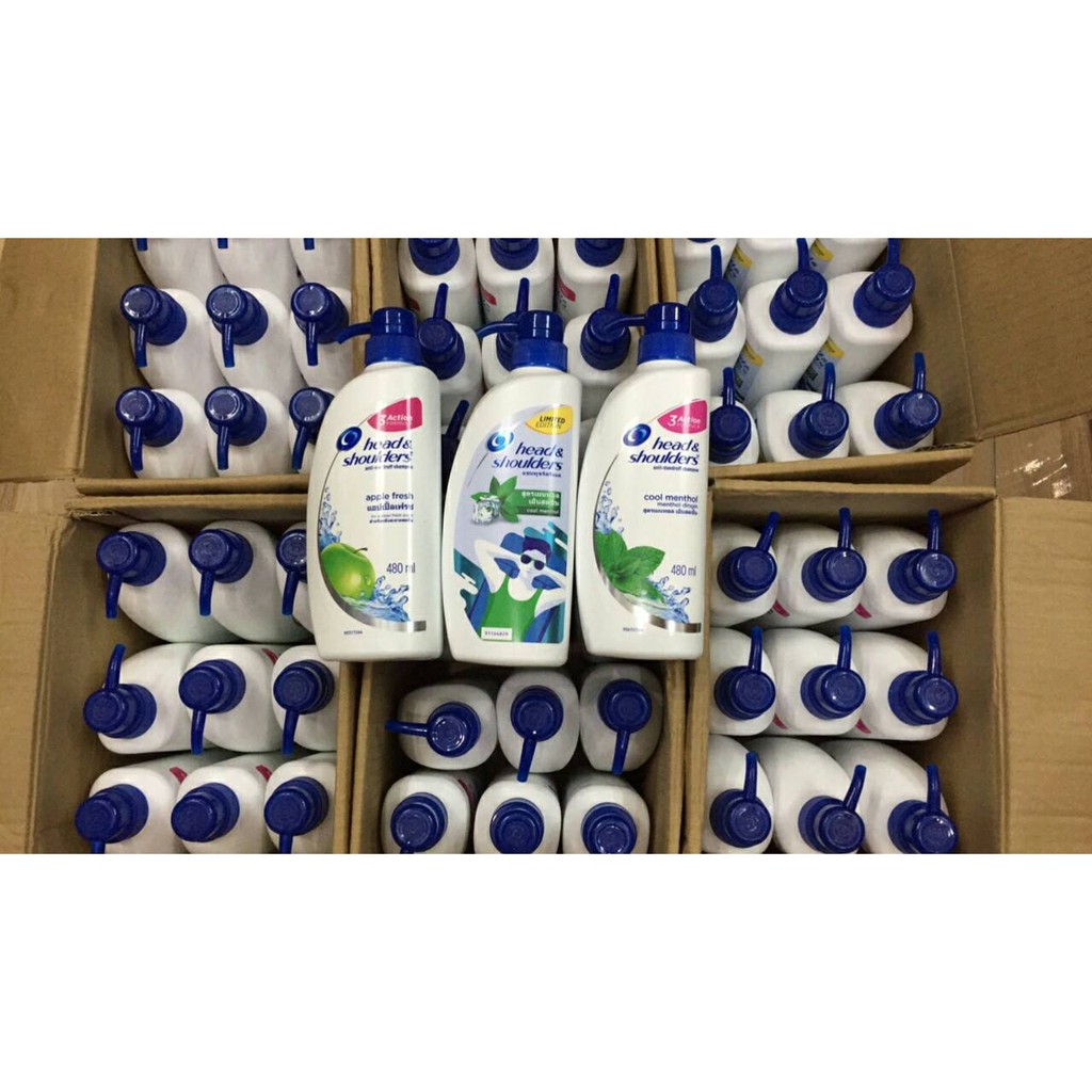 Dầu gội Head&amp;Shoulder Thái Lan 480ml
