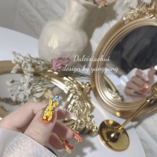 Set 2 charm thỏ gắn móng, nail xinh