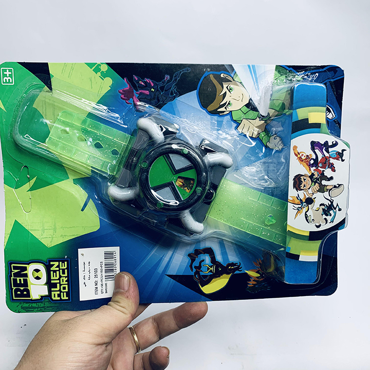 ĐỒNG HỒ VUÔNG BEN10 B0403 - ĐỒ CHƠI SÁNG TẠO