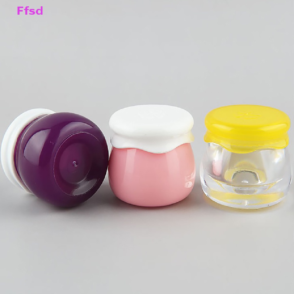 {Ffsd} 1Pc Cosmetic Jar Small Empty Cosmetic Refillable Bottles Plastic Eyeshadow Makeu *Hot Sale
