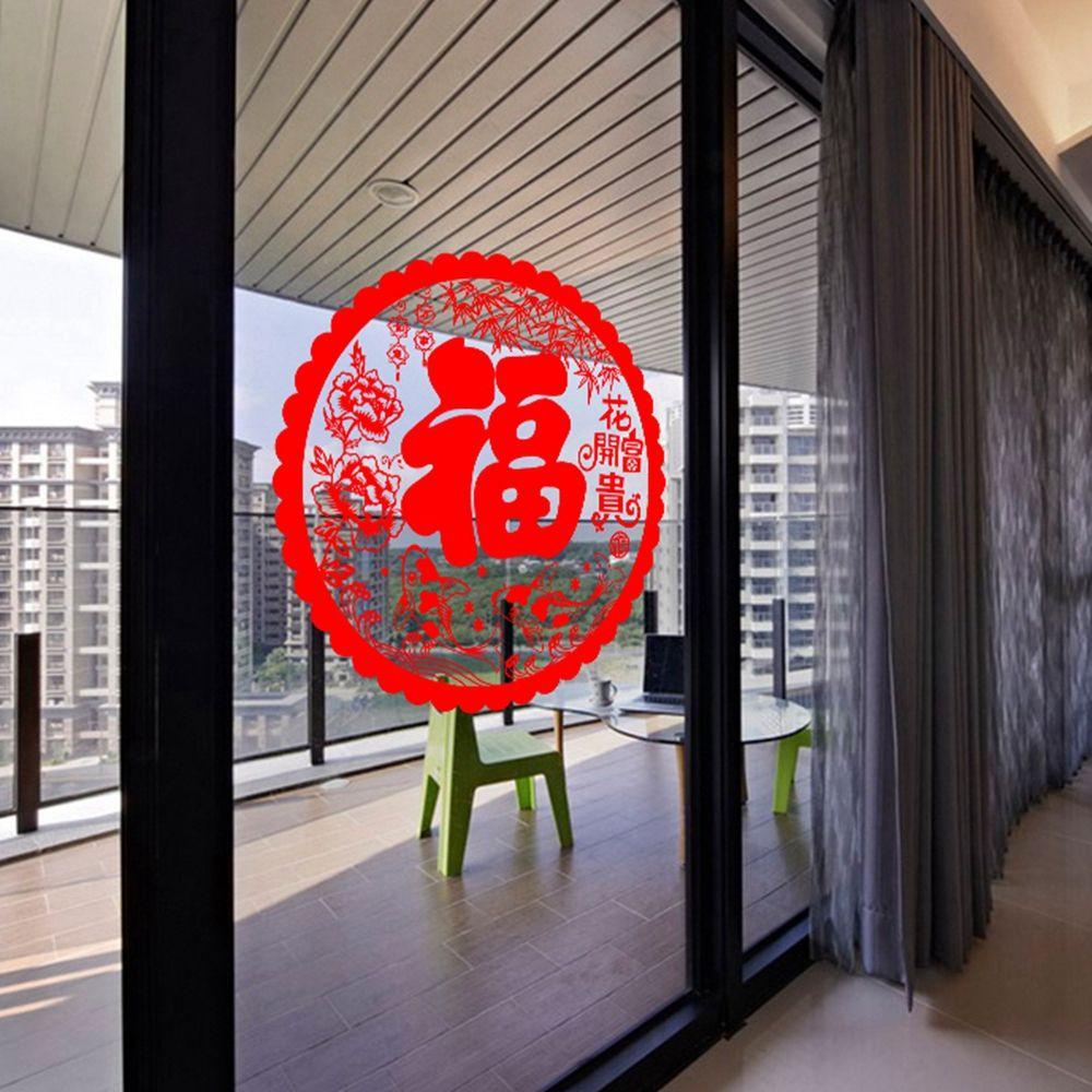Giấy Dán Tường Trang Trí Năm Mới Phong Cách Trung Hoa