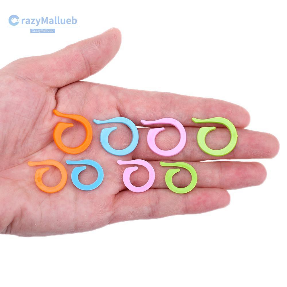 Set 20 Kim Móc Len Bằng Nhựa Nhiều Màu Sắc
