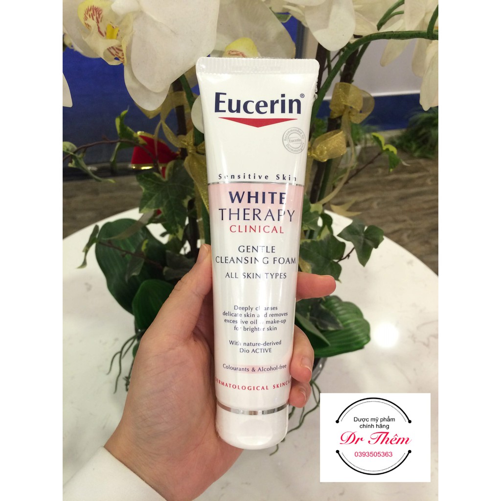 ✔️[CHÍNH HÃNG] Sữa Rửa Mặt Eucerin WHITE THERAPY Làm Sáng Da