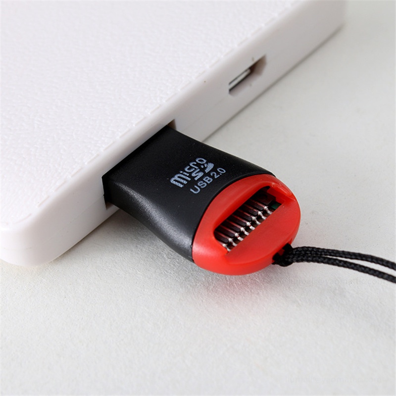 Đầu Đọc Thẻ Nhớ TF USB 2.0 Thiết Kế Hình Còi Hoạt Hình Dễ Mang Theo