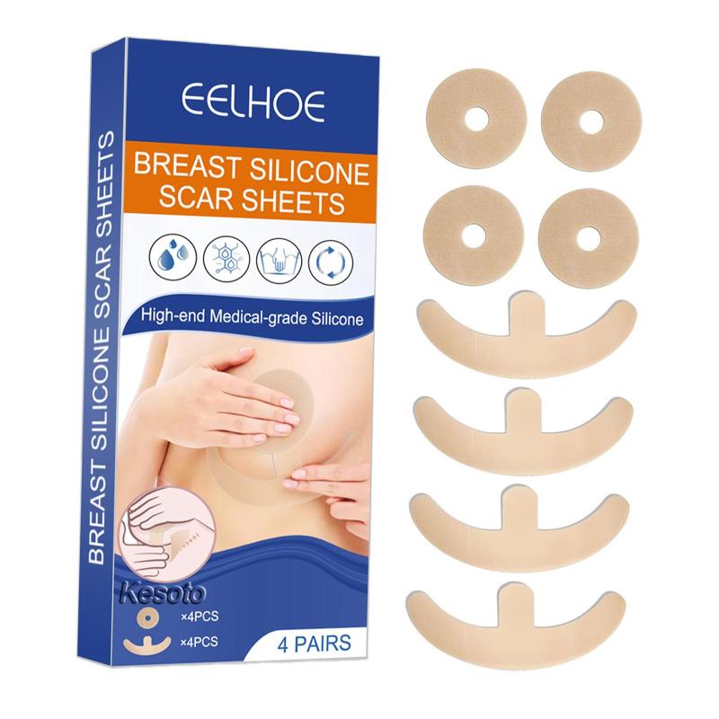 Miếng Dán Silicone Hỗ trợ giảm sẹo Nhanh Chóng Cho Keloid