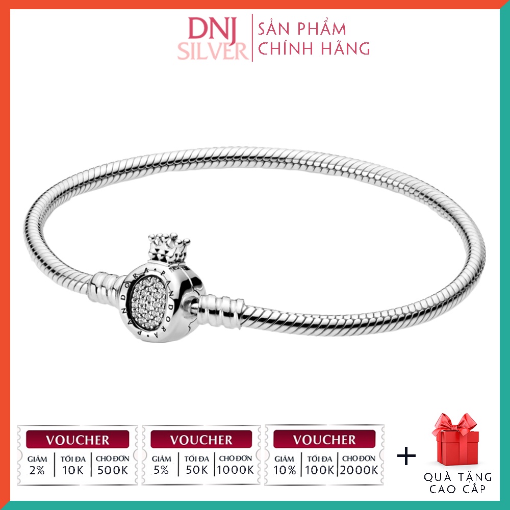 Vòng tay bạc 925 cao cấp dành cho nữ - Vòng tay charm bạc Astronaut And Star, vươn tới ước mơ - DNB019