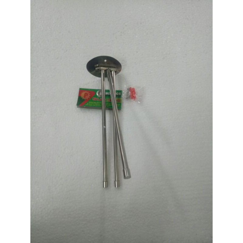 vắt khăn inox 3 chẽ 304 cao cấp