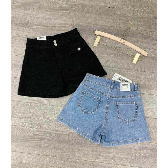 Quần shorts bò túi hộp K002