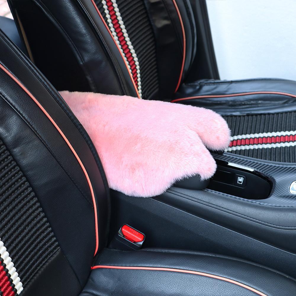 Vỏ Bọc Tay Vịn Xe Hơi Bằng Lông Nhung Chất Lượng Cao