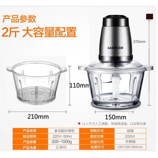 Máy xay thịt Sande