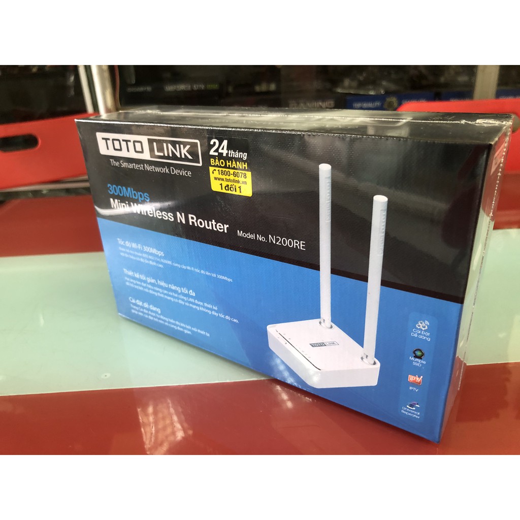Bộ phát WiFi ToTo-Link N200RE | BigBuy360 - bigbuy360.vn