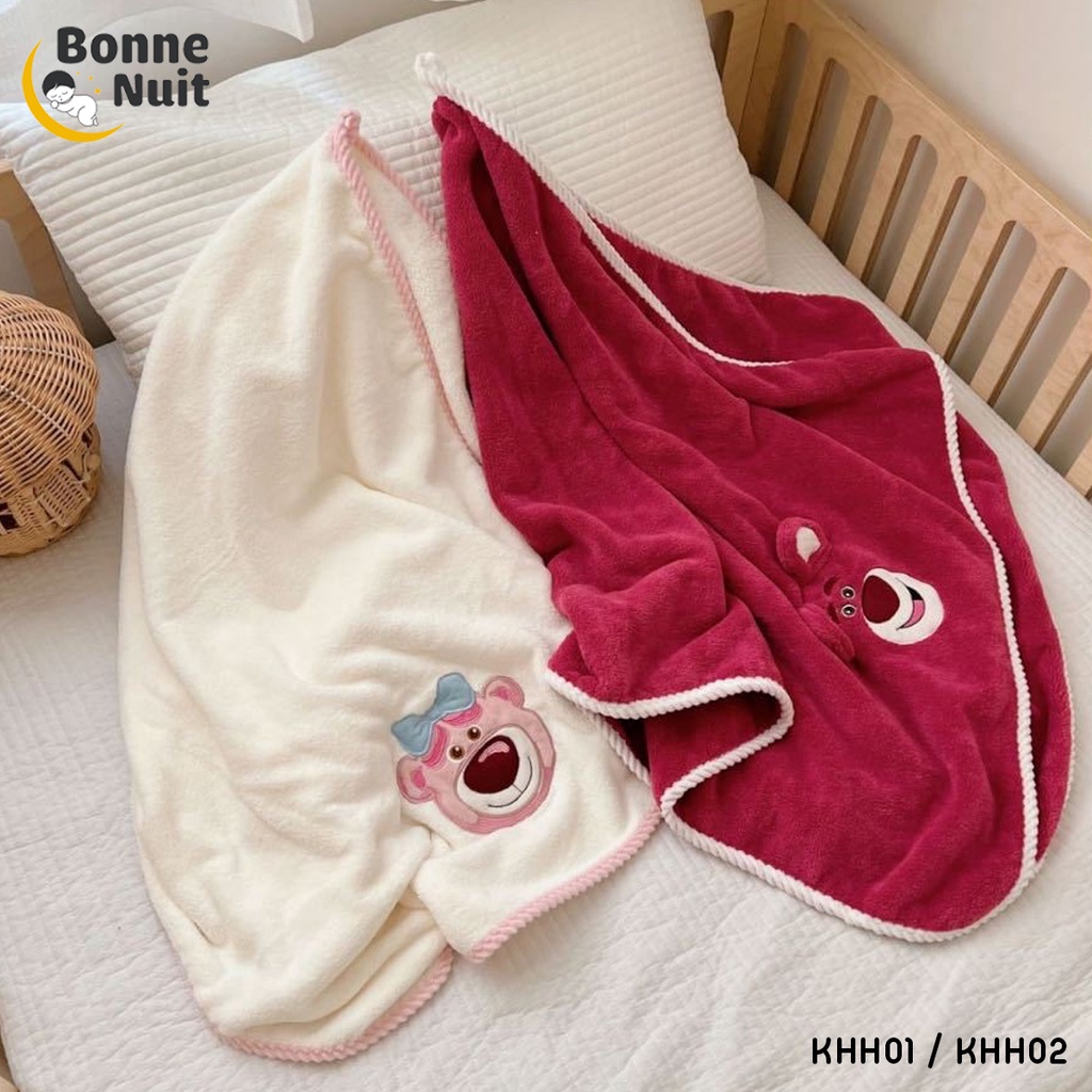 Set khăn lông hoạt hình Lotso