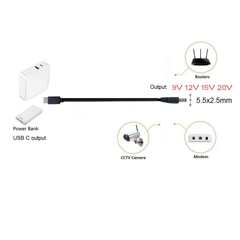 MYRONGVN Bộ Chuyển Đổi PD Sang 9V 12V 15V 20V 5.5x2.5mm Cho Dây Đèn LED