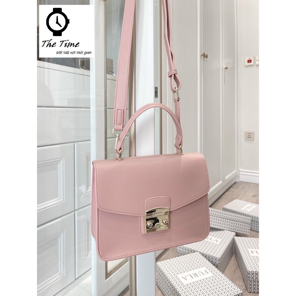 ( Sẵn 2 màu) Túi Furla nữ - Furla Metropolis Top Handle Bag (S) size 23x16x7cm