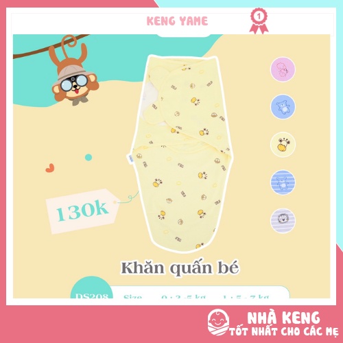 Ủ kén COTTON CAO CẤP cho bé, ủ kén Dokma sơ sinh hỗ trợ giấc ngủ cho bé