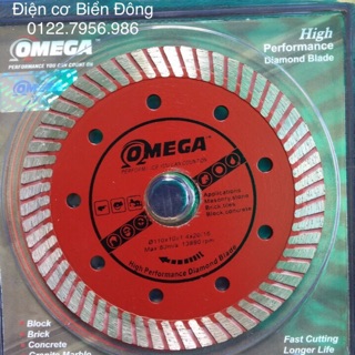Lưỡi cắt gạch OMEGA 1-110mm