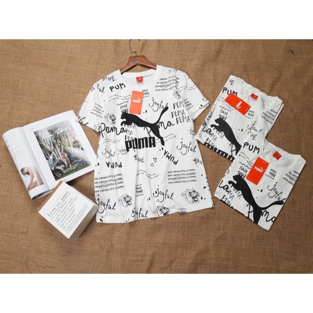 Áo thun cotton puma