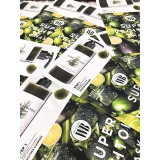 Mặt Nạ 2 Bước Giúp Sủi Bọt, Thải Độc Da Byvibes Wonder Bath Super Vegitoks Mask 28ml