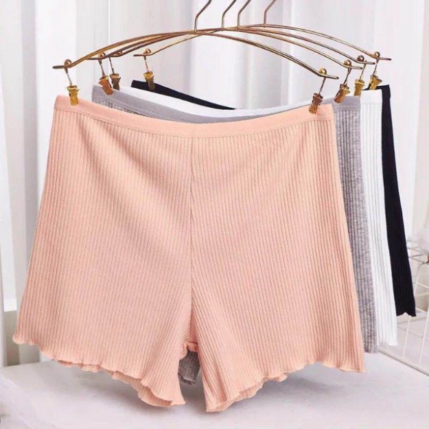 Quần đùi váy cotton gân mới cực hot