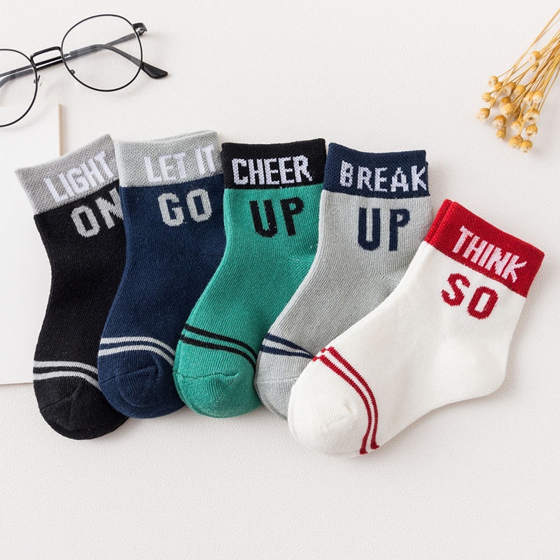 1 Đôi Vớ Cổ Cao Cho Bé, Tất Trẻ Em Vải Mềm Mịn 2-4 Tuổi