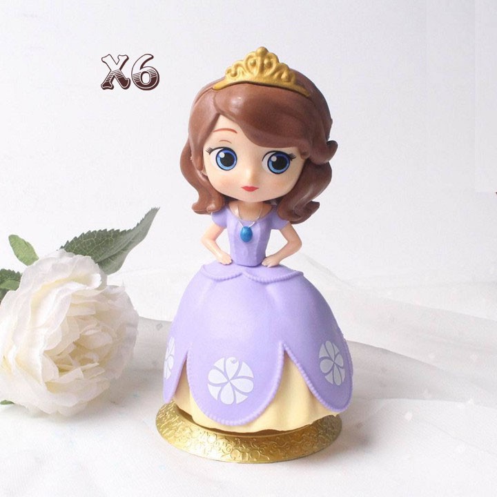 Búp bê công chúa Disney Sofia trang trí bàn làm việc, trang trí góc học tập, đồ chơi