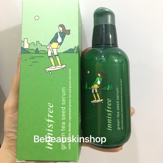 (80-160 ml) Serum Innisfree Green tea seed phiên bản giới hạn