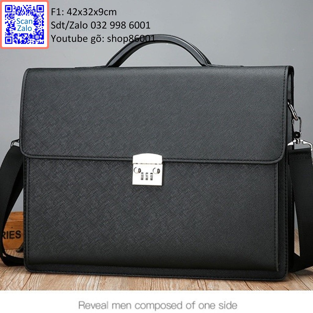 túi xách da nam đựng laptop 15,6 inch , cặp công sở cao cấp F11 tuixachdachinhhang | BigBuy360 - bigbuy360.vn