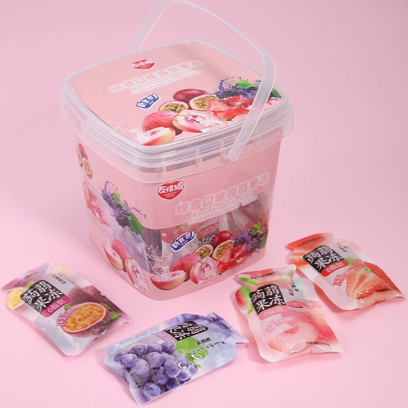 Thạch konjac trái cây tươi mát